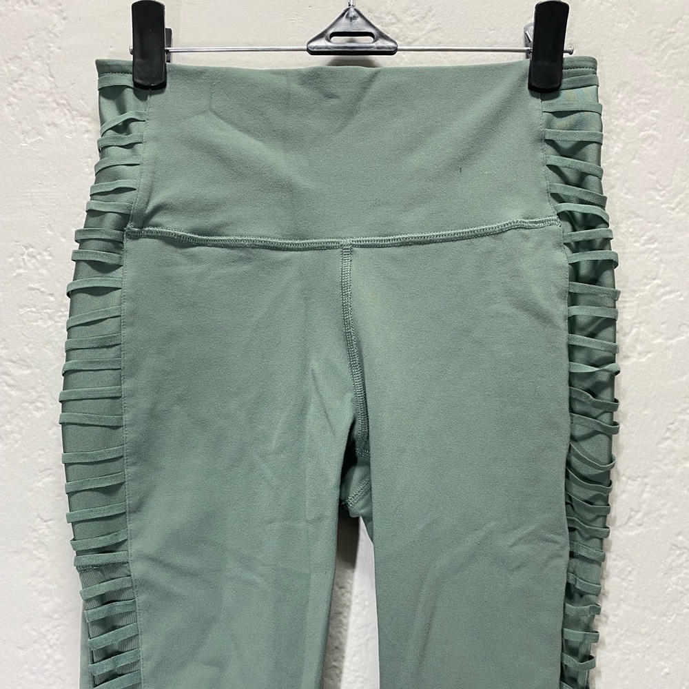 ALO Yoga Green Leggings size S - Picture 3 of 6
